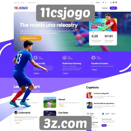 Navegação e design do 11csjogo são eficientes